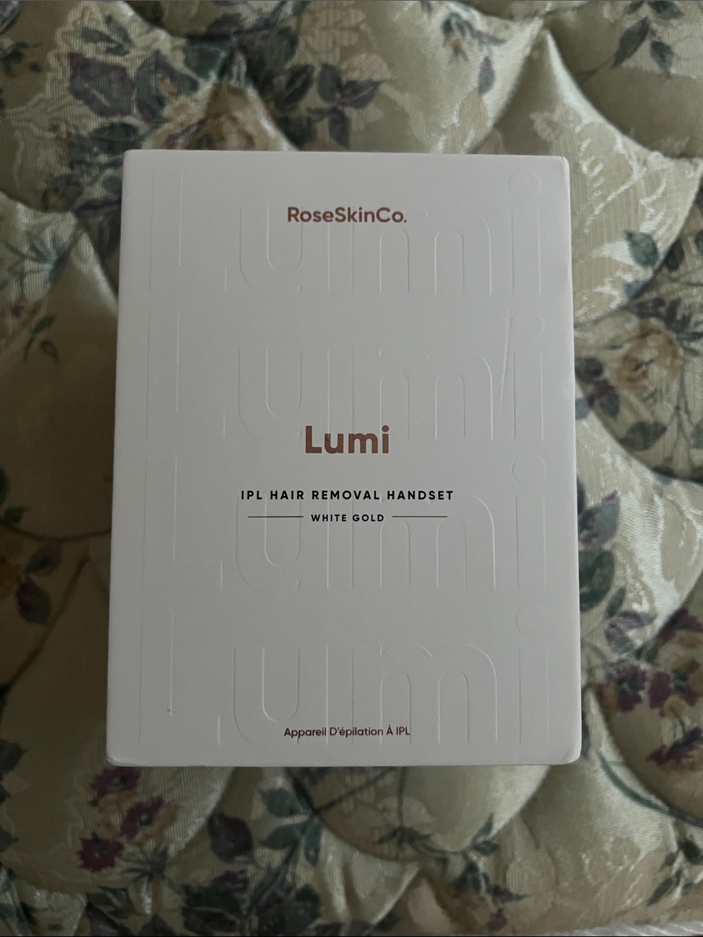 Lumi IPL Hair Removal Handset by — Rose Gold